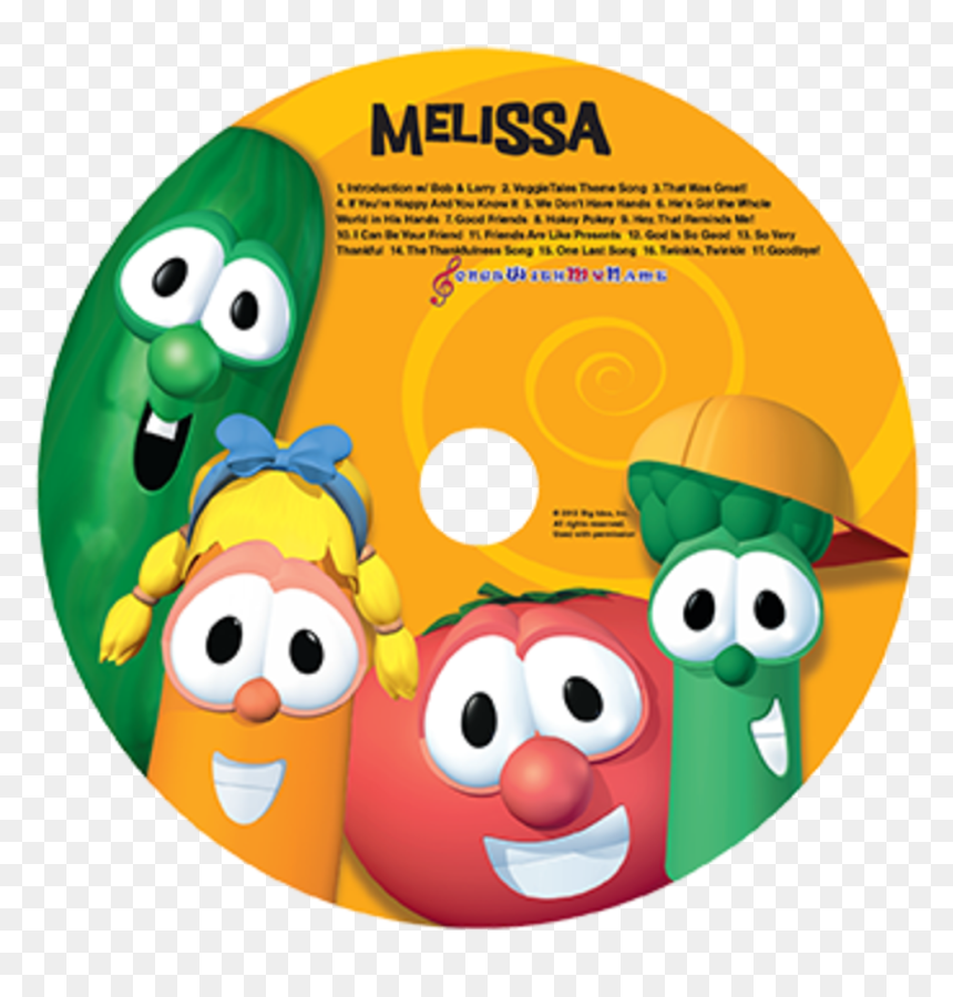 Veggietales Personalized Cd, HD Png Download - sing movie characters png