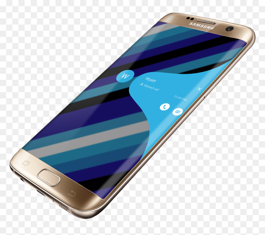Samsung 7 S Edge, HD Png Download - samsung galaxy s7 edge png