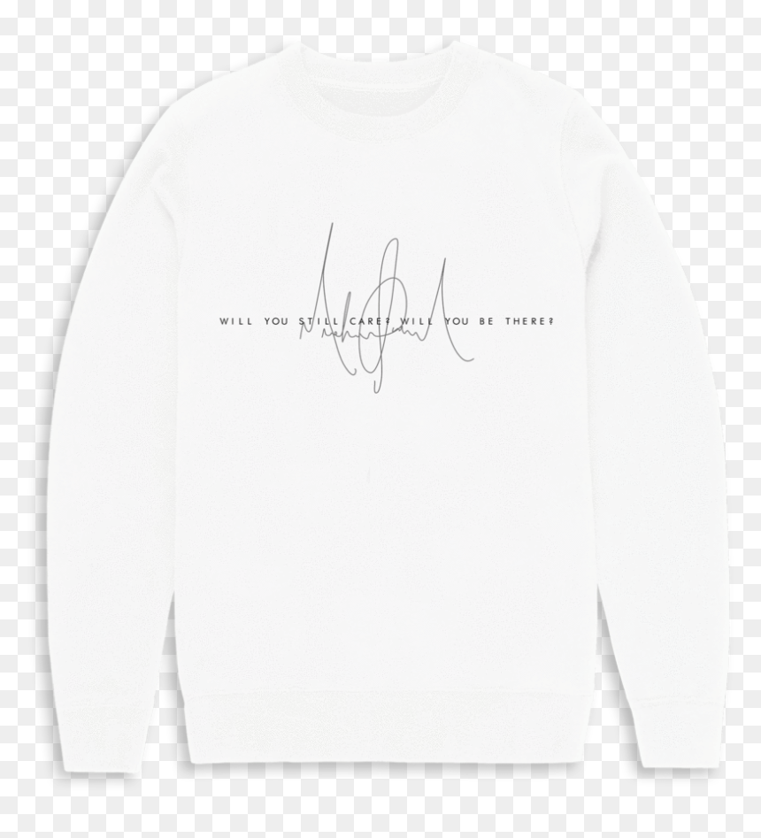 Long-sleeved T-shirt, HD Png Download - michael jackson signature png