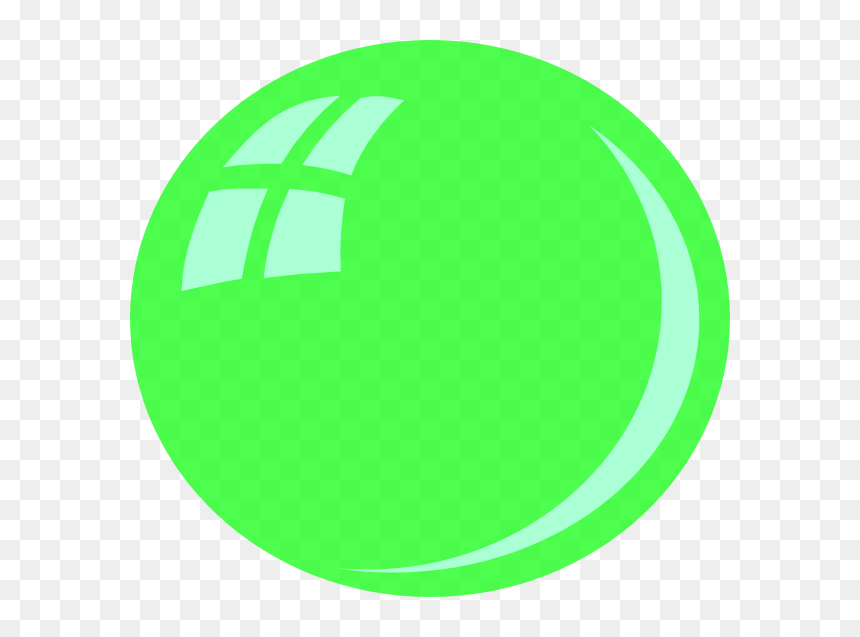 Green Bubble Clip Art At Clkercom Vector Online Royalty - Green Bubble Png, Transparent Png - bubbles clip art png