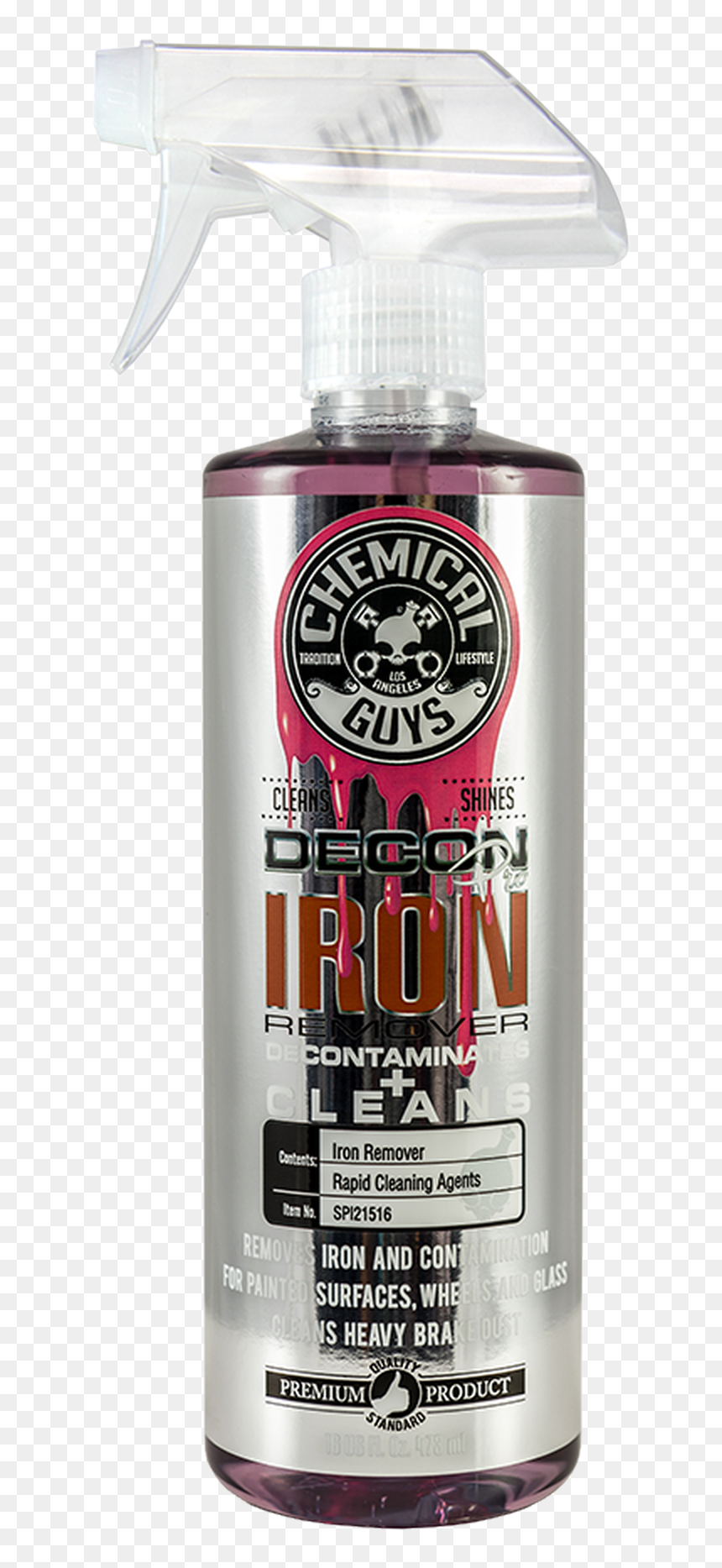 Decon Pro Iron Remover And Wheel Cleaner - Chemical Guys Decon Iron, HD Png Download - tire iron png