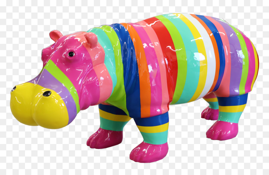 Inflatable, HD Png Download - hippopotamus png