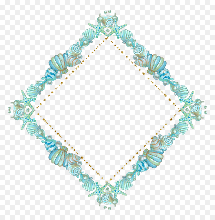 Motif, HD Png Download - turquoise frame png