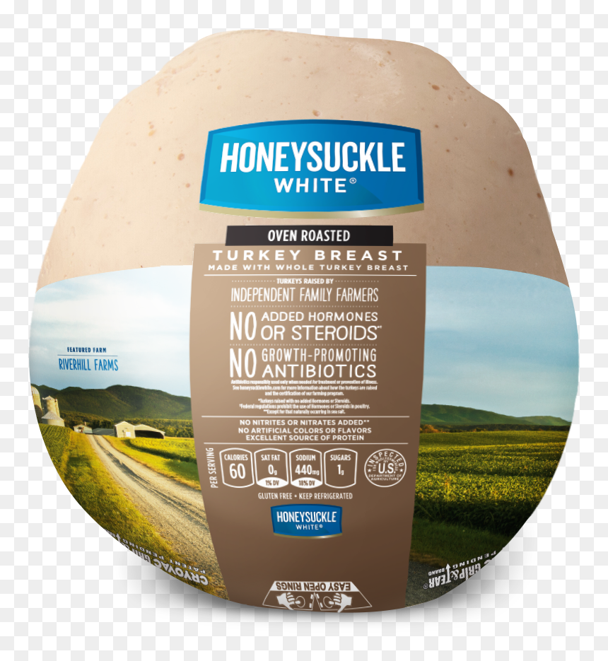 Honeysuckle Oven Roasted Turkey Breast, HD Png Download - nutrition facts label png