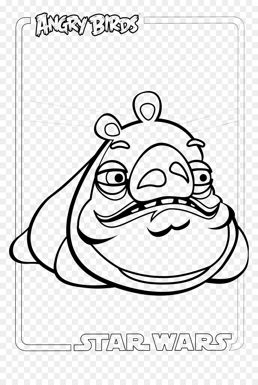 Angry Birds, HD Png Download - jabba png