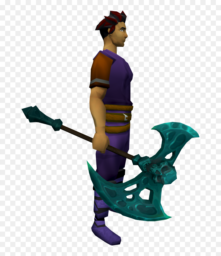 Runescape 3 Battleaxe, HD Png Download - battleaxe png