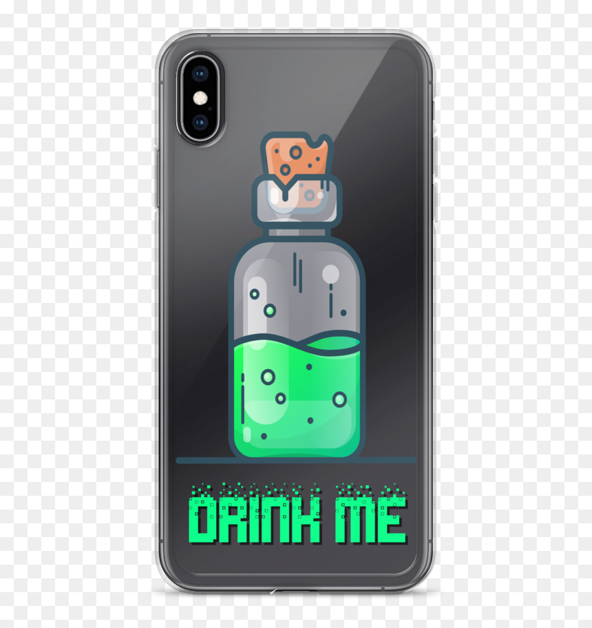 Iphone Xs, HD Png Download - drink me png