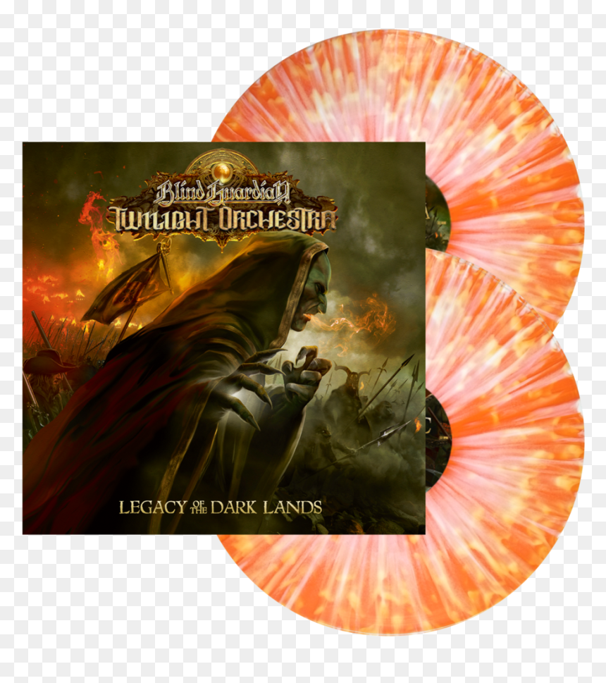 Blind Guardian Twilight Orchestra Legacy Of The Dark, HD Png Download - yellow splatter png