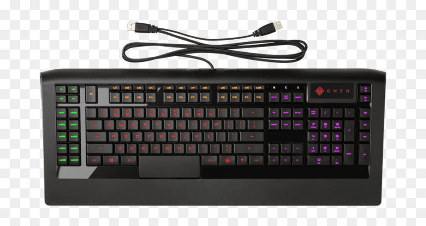 Hp Omen Keyboard With Steelseries, HD Png Download - steelseries png