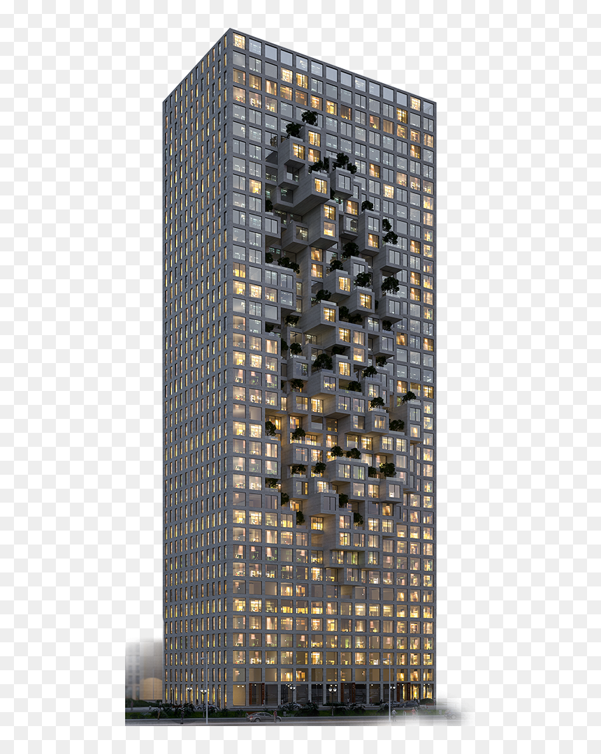 Downtown One Tirana Planos, HD Png Download - confused travolta png