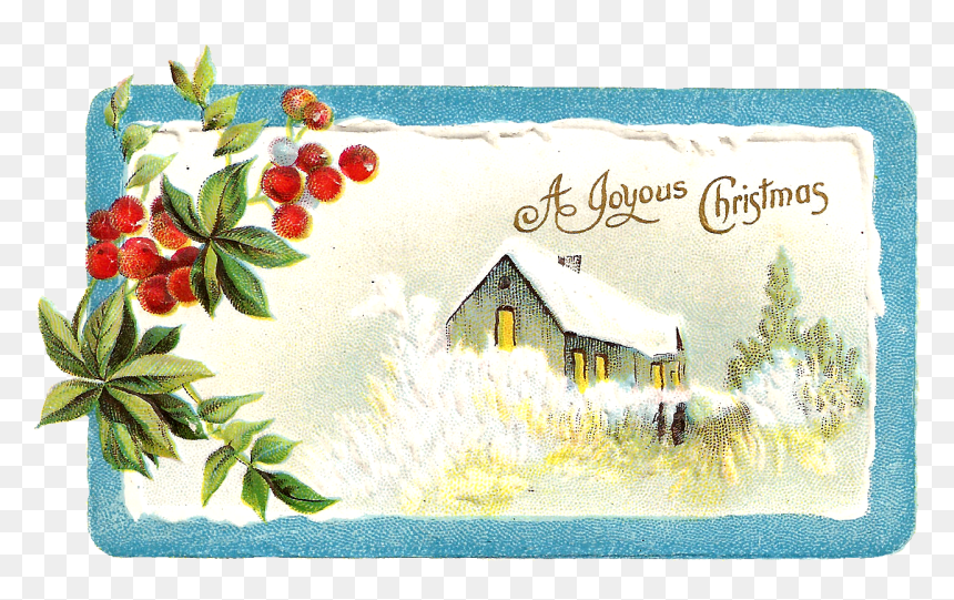 Christmas Label Clipart, HD Png Download - christmas label png