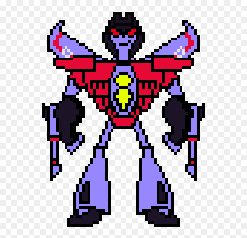 Transformers Animated Starscream - Transformers Animated Pixel Art, HD Png Download - starscream png