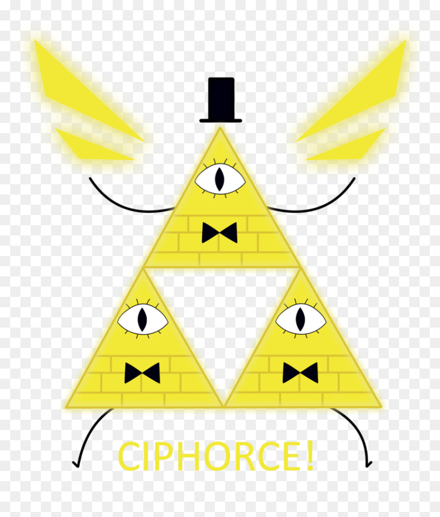 Triangle, HD Png Download - bill cypher png