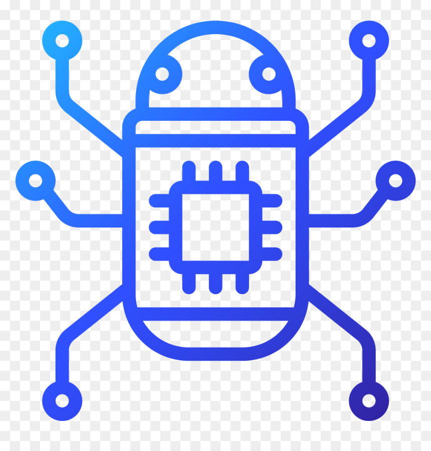 网卡 图标, HD Png Download - virus icon png
