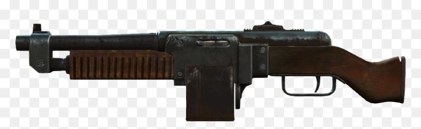 Fallout 4 Gun Combat Rifle, HD Png Download - ppsh 41 png