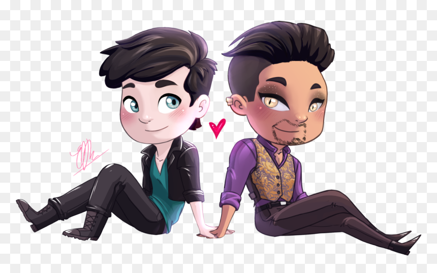 My Stickers For @maleczine - Malec Fanart, HD Png Download - magnus bane png