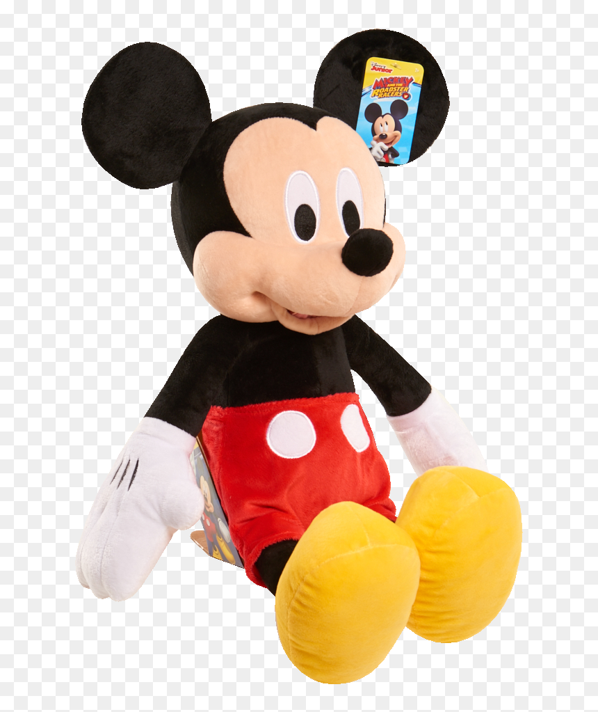 Disney Junior Mickey & The Roadster Racers Plush, Jumbo - トイザらス ミッキー ぬいぐるみ, HD Png Download - mickey and the roadster racers png