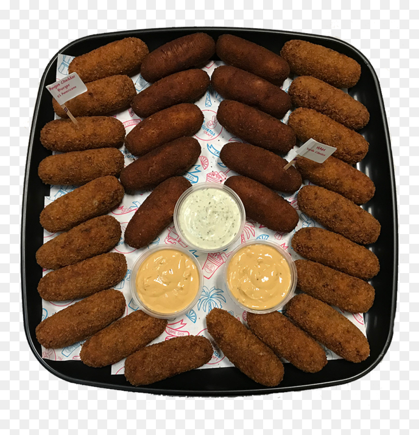 Dos Croquetas Platter - Eye Shadow, HD Png Download - croquetas png