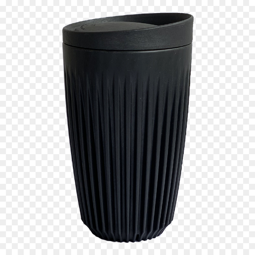 Huskeecupblack12oz, HD Png Download - coffee cup top view png