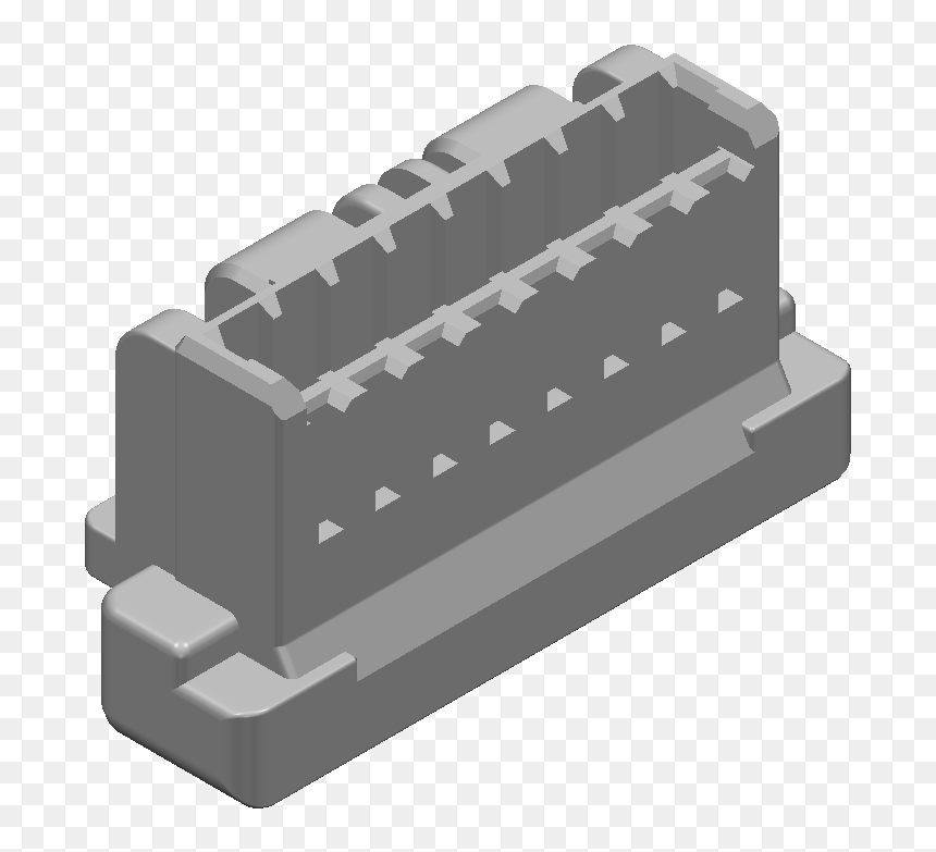 5025780800 - Molex - 3d Model - Planer, HD Png Download - mousetrap png