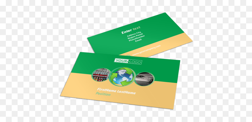 Recycling Business Card Template Preview - Business Card, HD Png Download - playing card template png