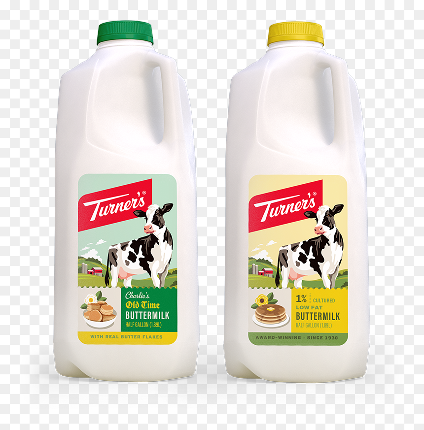 Turners Buttermilk Half Gallon, HD Png Download - time turner png