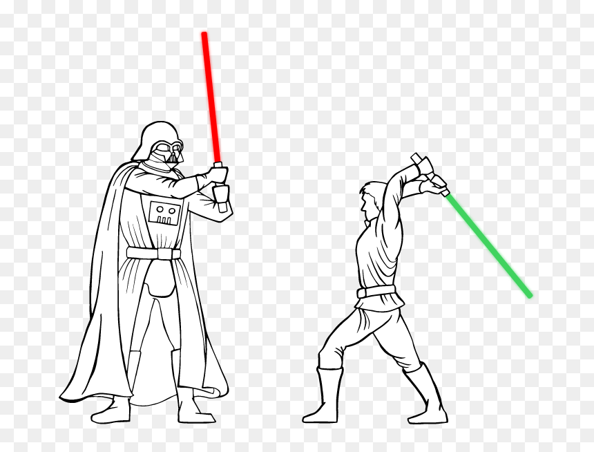 Cartoon, HD Png Download - star wars luke png