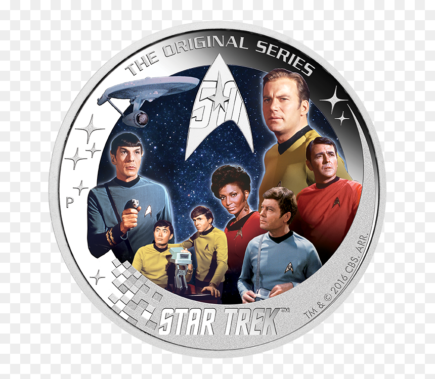 U - S - S - Enterprise Ncc-1701 Crew - Star Trek - - 2 Oz Star Trek, HD Png Download - star trek communicator png