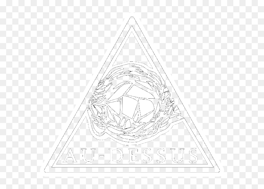 Au-dessus - Logo - Eye Of Horus With Triangle, HD Png Download - black metal png