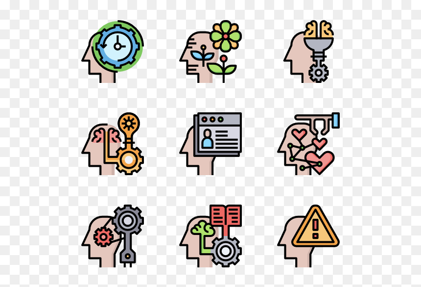 Event Png, Transparent Png - brain gears icon png