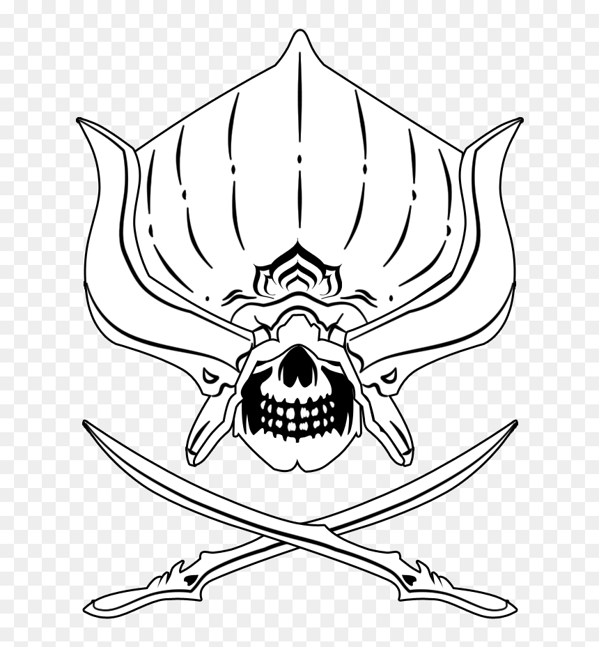 Awiq3ua - Warframe, HD Png Download - hollow mask png