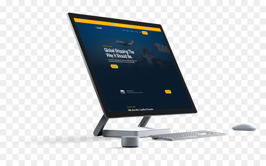Desktop Computer, HD Png Download - suit template png