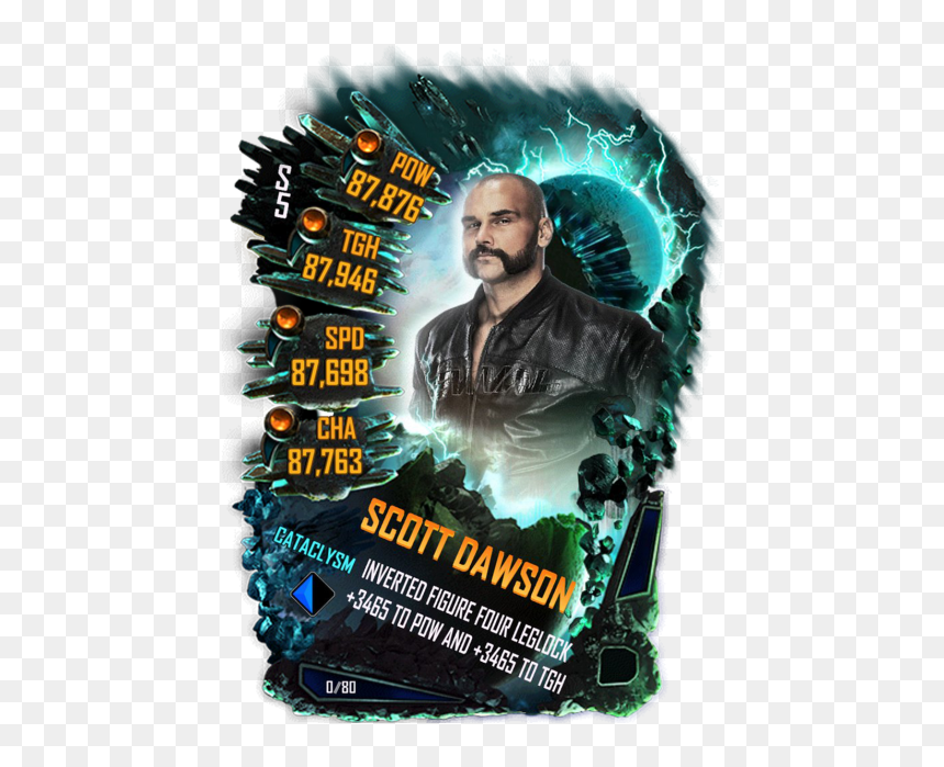Wwe Supercard Cataclysm Fusion, HD Png Download - scott dawson png