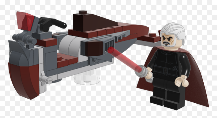 Lego, HD Png Download - count dooku png