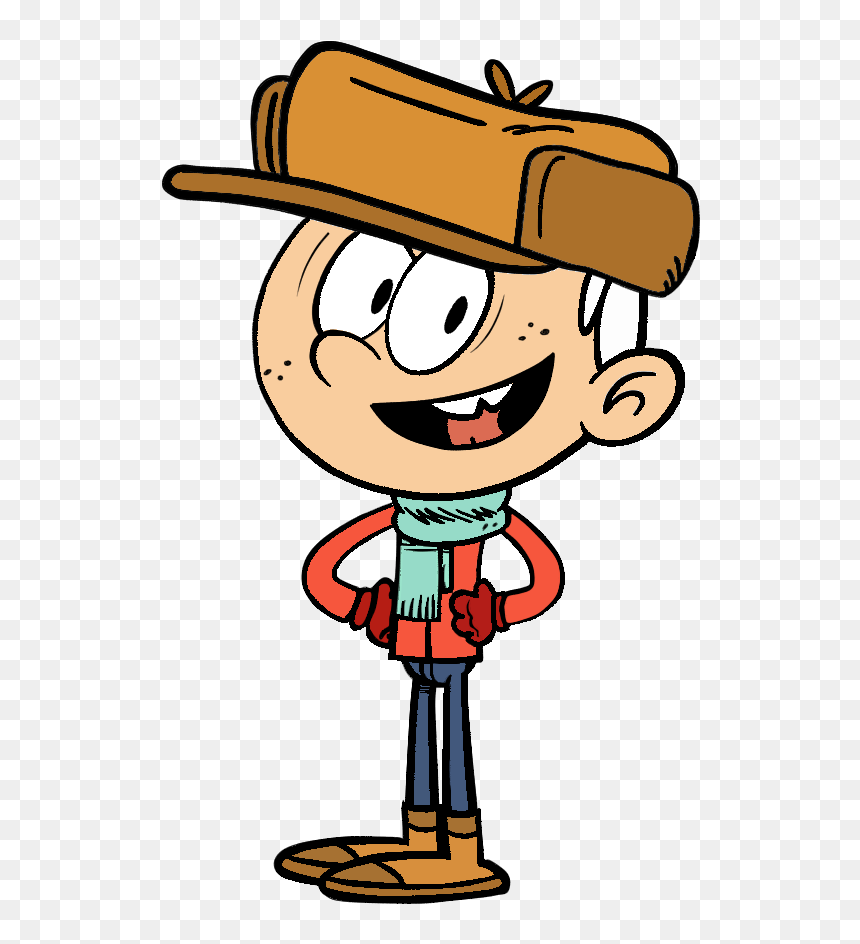 Lincoln Loud Winter , Png Download - Nickelodeon Lincoln, Transparent Png - lincoln hat png