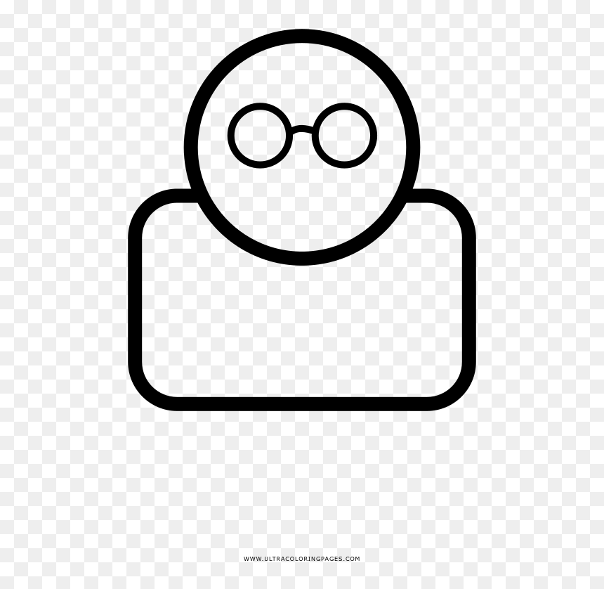Gerente Página Para Colorear - Line Art, HD Png Download - gerente png