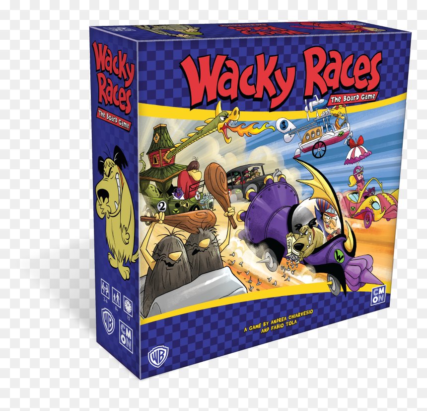 Wacky Races Board Game, HD Png Download - cartoon dick png
