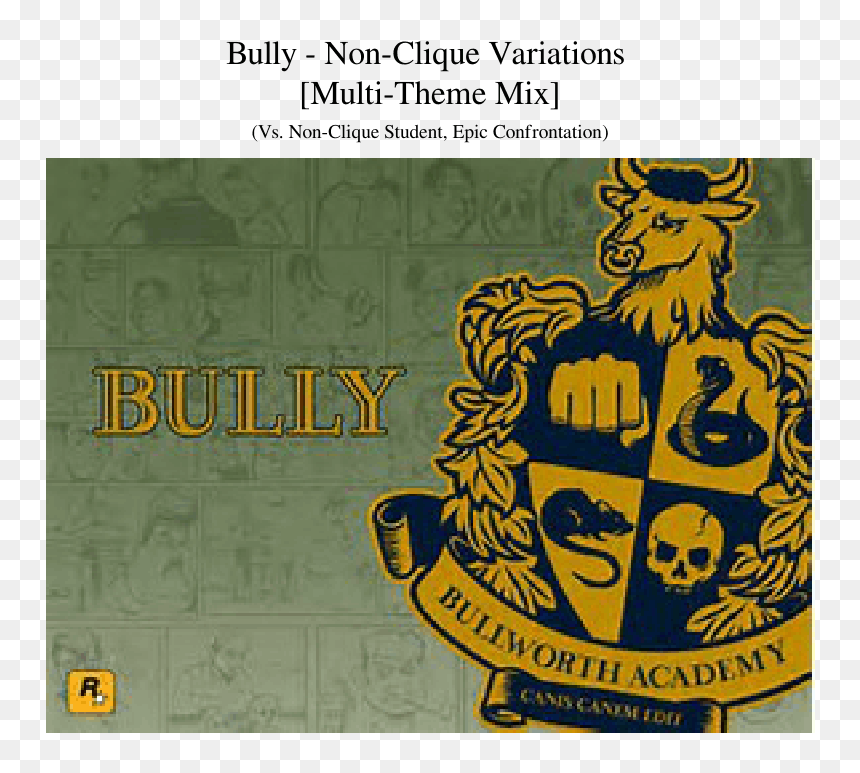 Bully Scholarship Edition, HD Png Download - bully scholarship edition png