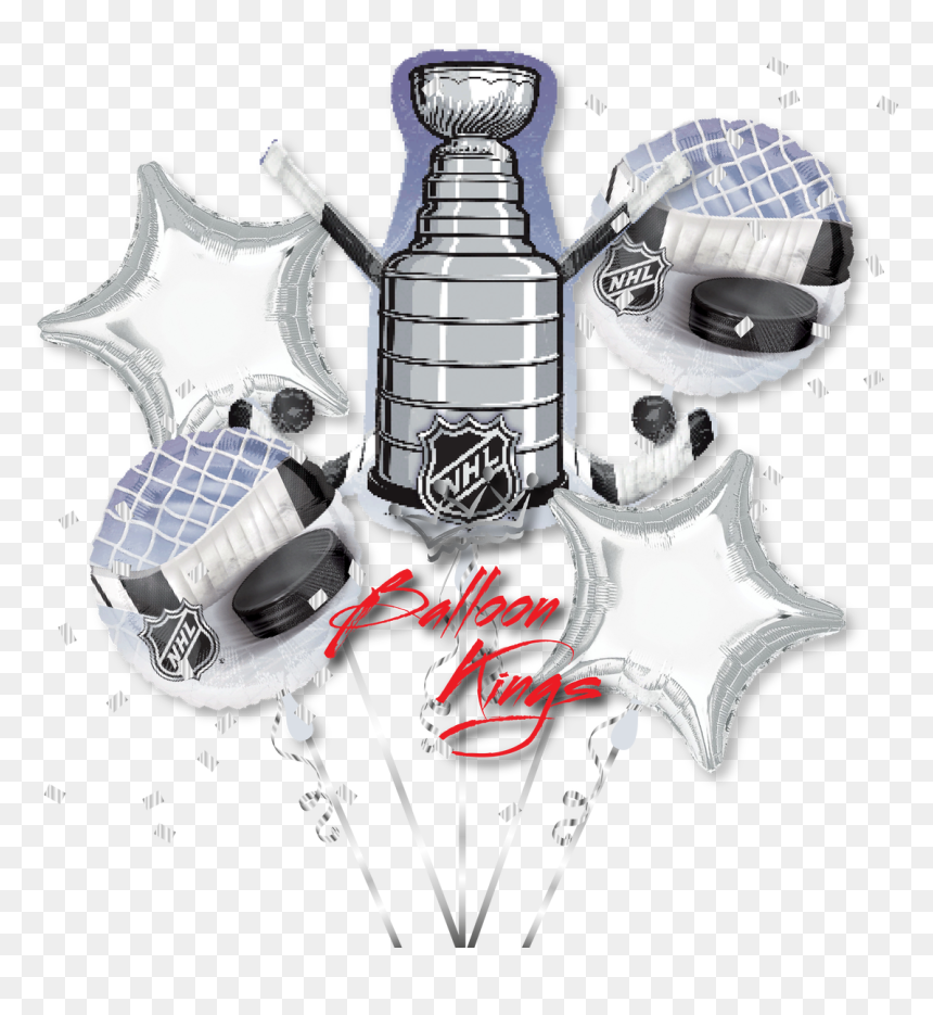 Nhl Stanley Cup Bouquet - Illustration, HD Png Download - hockey net png