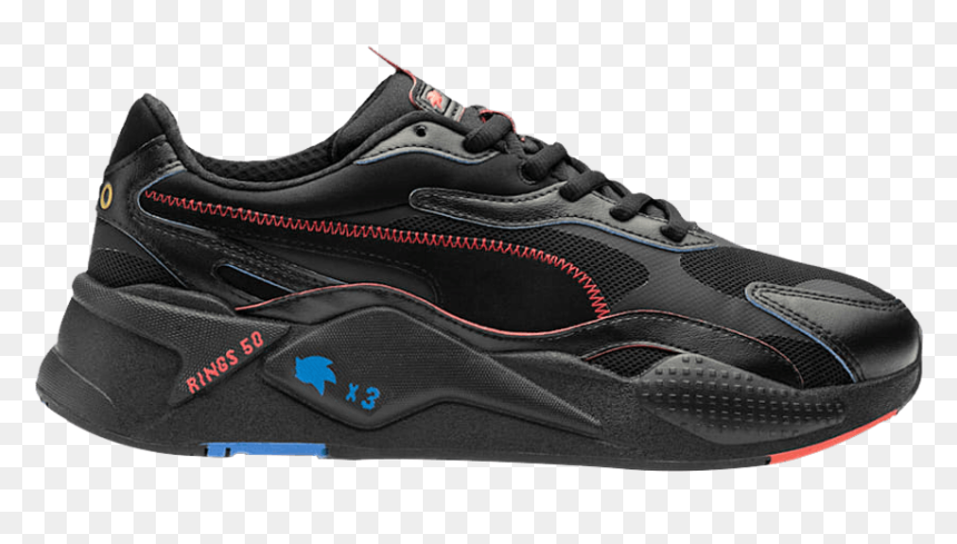 Pumas Rs X Sonic, HD Png Download - sonic rings png