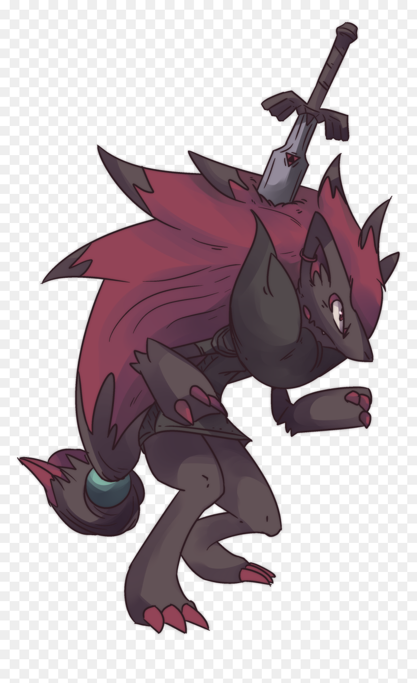 Pokémon X And Y Pokemon Black & White Fictional Character - Pokemon X Zelda, HD Png Download - dark link png