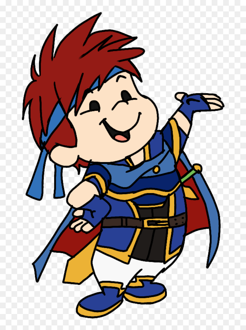 Cartoon, HD Png Download - roy fire emblem png