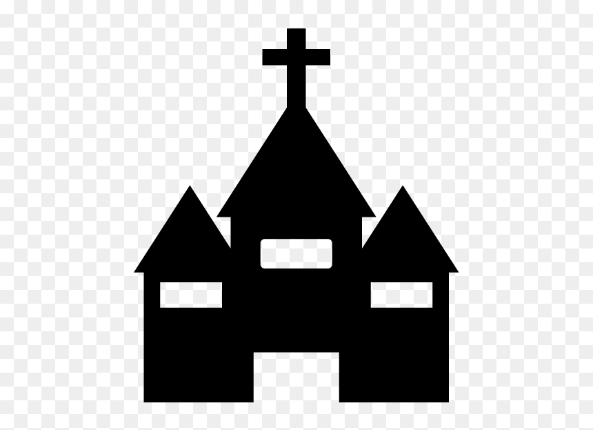 Symbol For A Church, HD Png Download - church vector png