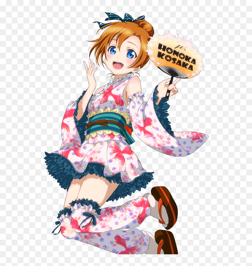 Love Live Honoka Yukata, HD Png Download - honoka png