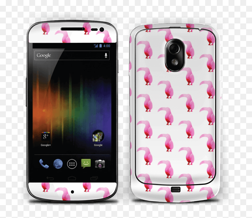 Pink Tropical Birds Skin Nexus - Samsung Galaxy Nexus, HD Png Download - tropical birds png