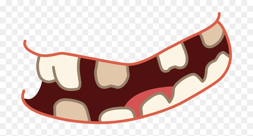 Mouth Cartoon Clip Art - Cartoon Mouth, HD Png Download - smiling teeth png