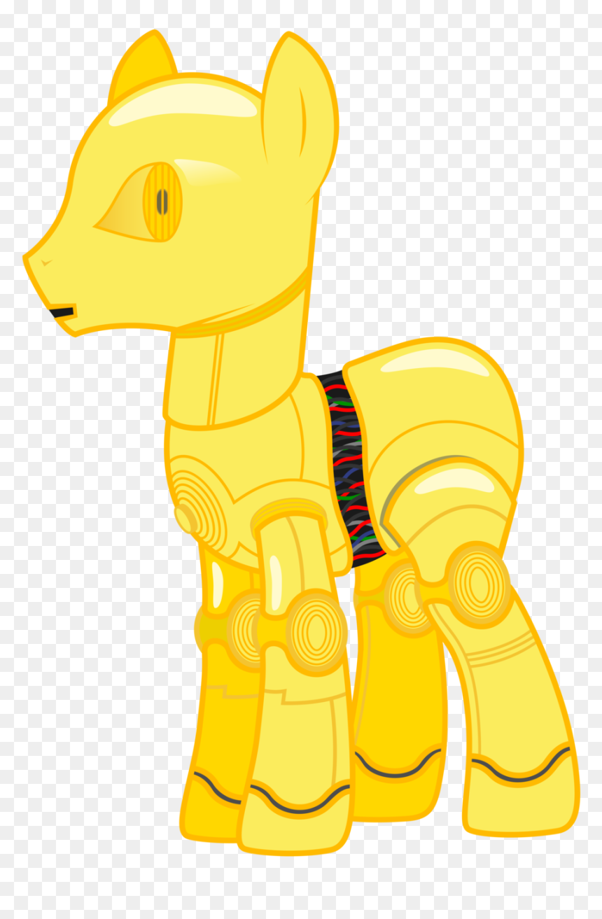 Image My Little Pony, HD Png Download - c-3po png