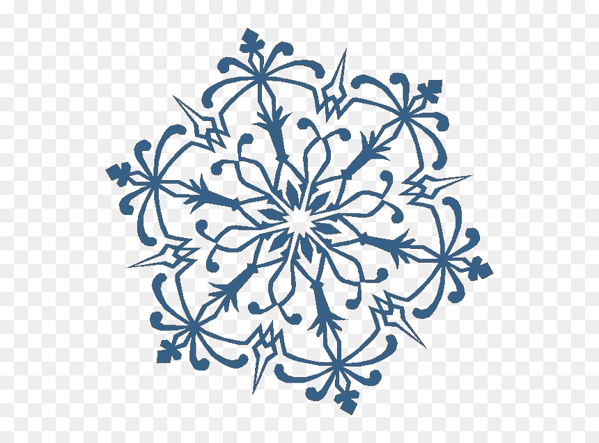 Floral Design, HD Png Download - snowflake pattern png