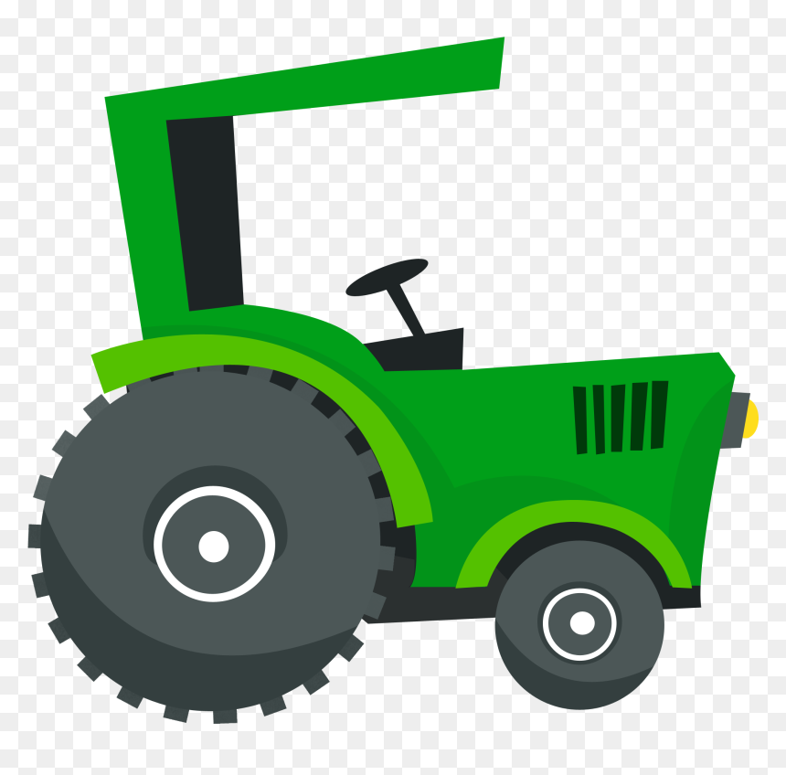 Tractor Animado De Granja, HD Png Download - granja png