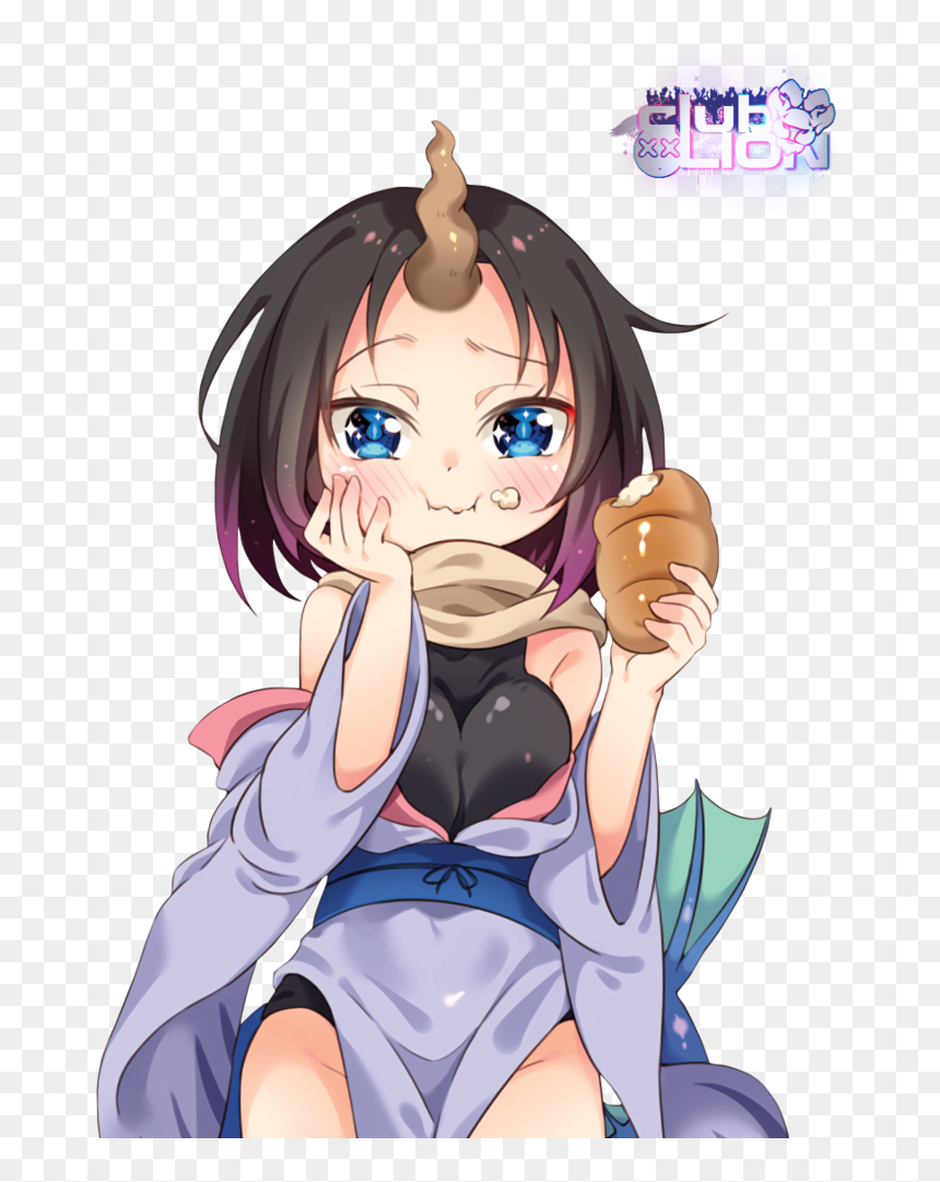 Elma Dragon Maid Fanart, HD Png Download - dragon maid png
